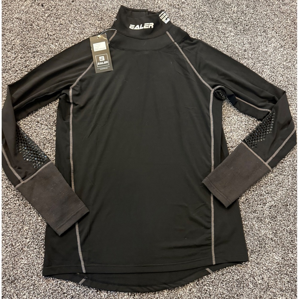 Hockey Neck Guard Shirt Mens Small HSC900 Black Cut-Resistant Ealer NEW
